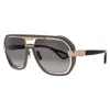 Bugatti Men's Grey Rectangular Sunglasses 08mgmrg In ["grey"]