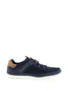 Bugatti Mesh-panel Toggle-fastening Sneakers In Blue