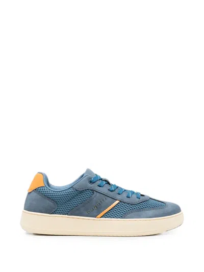 Bugatti Mesh-panelled Lace-up Sneakers In Multi