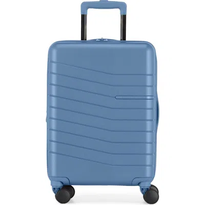 Bugatti Munich Hardside Carry-on Luggage With Expansion In Blue