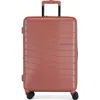 Bugatti Munich Hardside Medium Luggage With Expansion In Brick
