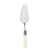 Bugatti Optical Stainless Steel Cake Server And Knife Set In Silver