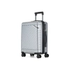 Bugatti Oslo 3 Piece Hardside Luggage Set With Expansion In Silver