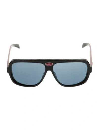 Pre-owned Bugatti Oversize Tinted Sunglasses In Gray