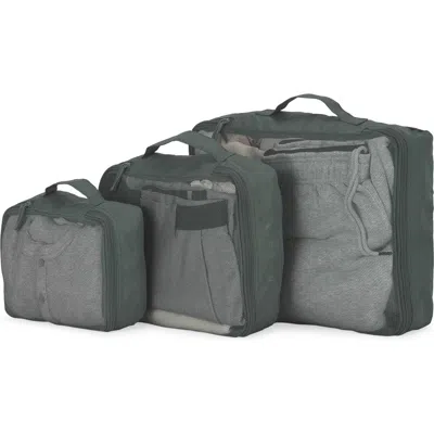 Bugatti Packing Cubes 3-piece Set In Pewtergreen