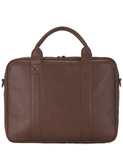 Bugatti Palermo Executive Briefcase In Brown