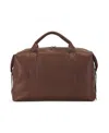 Bugatti Palermo Leather Duffle Bag In Cognac