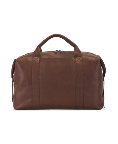Bugatti Palermo Leather Duffle Bag In Cognac