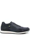 Bugatti Panelled Low-top Sneakers In Blue