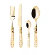 Bugatti Panther Goldivory 24pc Set W/box In Gold