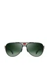Bugatti Pilot-frame Sunglasses In Black