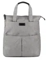Bugatti Reborn Recycled 3 In 1 Tote Bag In Gray