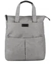 Bugatti Reborn Recycled 3 In 1 Tote Bag In Grey