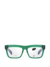 Bugatti Rectangle-frame Glasses In Green