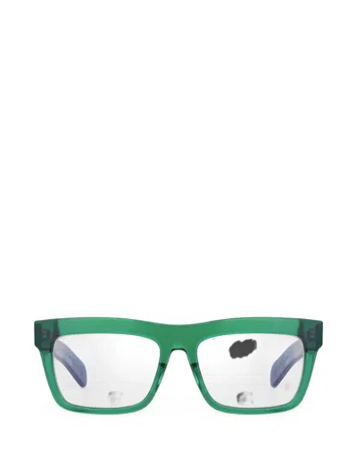 Bugatti Rectangle-frame Glasses In Green