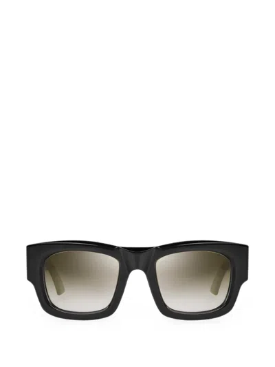 Bugatti Rectangle-frame Sunglasses In Black