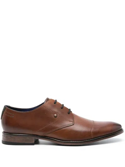 Bugatti Rinaldo Eco Business Derby Shoes In Brown