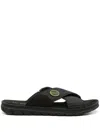 Bugatti Sani Mesh Slides In Black