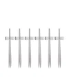 Bugatti Set Of 6 Stainless Steel Ares Chopsticks