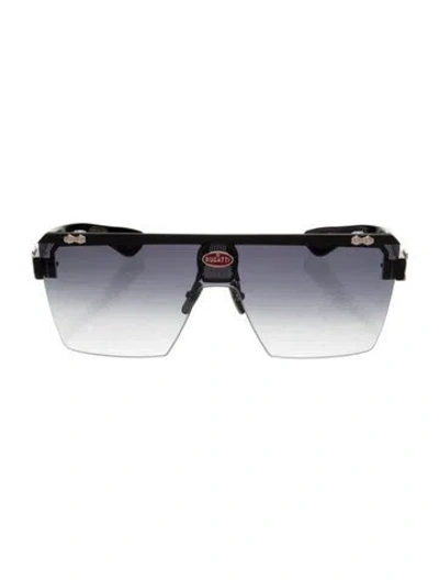 Pre-owned Bugatti Shield Gradient Sunglasses W/ Tags In Black