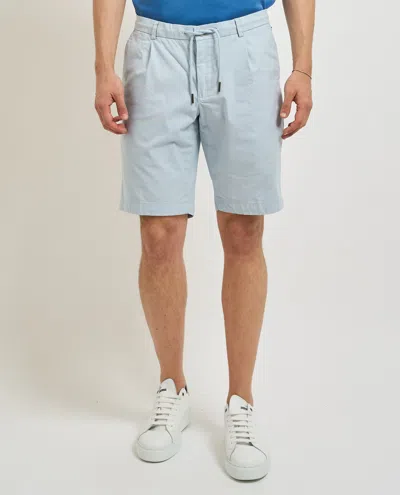 Bugatti Shorts In Celeste Blu E Verdi