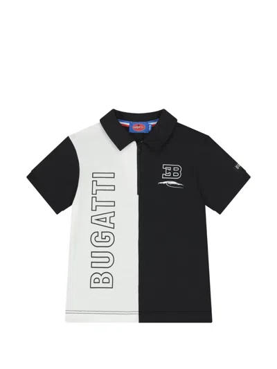Bugatti Kids' Short-sleeve Polo Shirt In Multi