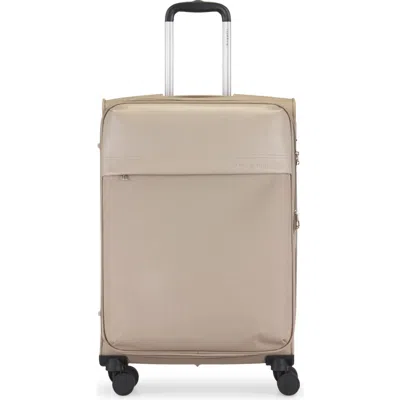 Bugatti Siena Softside Medium Luggage With Double Spinner Wheels In Taupe