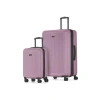 Bugatti Singapore 2 Piece Hardside Luggage Set With Expansion In Orchid