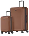 Bugatti Singapore 2pc Hardside Expandable Luggage Set In Red