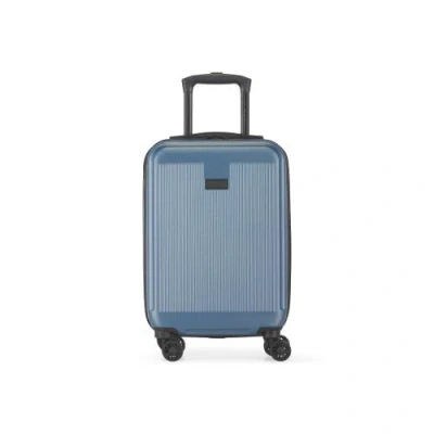 Bugatti Singapore Hardside Carry-on Luggage With Double Wheels In Blue