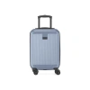 Bugatti Singapore Hardside Carry-on Luggage With Double Wheels In Metallic Blue