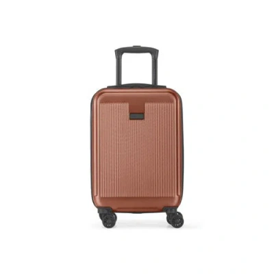 Bugatti Singapore Hardside Carry-on Luggage With Double Wheels In Rust