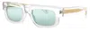 Bugatti Square Frame Sunglasses In White