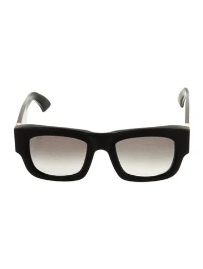 Pre-owned Bugatti Square Gradient Sunglasses In Black