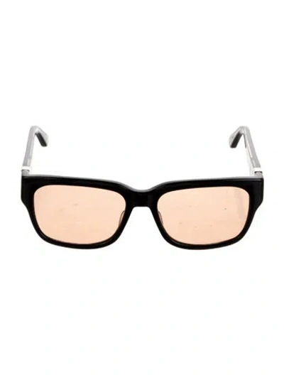 Pre-owned Bugatti Square Tinted Sunglasses In Black