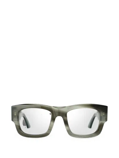 Bugatti Square-frame Glasses In Green