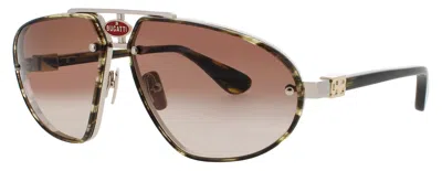 Bugatti Sunglasses Black/white Gold In Multi