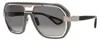 Bugatti 08 Men's Sunglasses In Gray