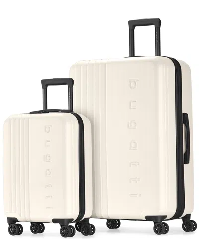 Bugatti The Classic Expandable 2pc Luggage Set In Blue