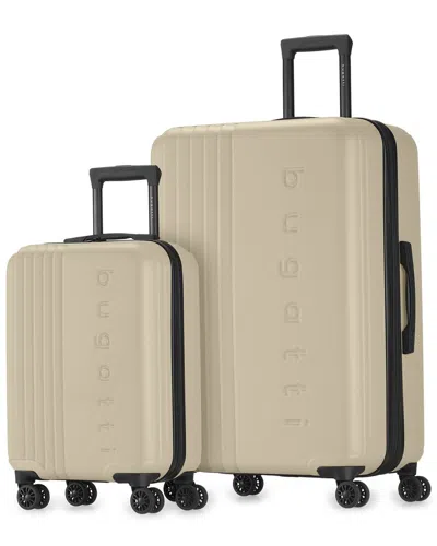 Bugatti The Classic Expandable 2pc Luggage Set In Brown