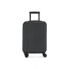 Bugatti The Classic Hardside Carry-on Luggage With Double Wheels In Black