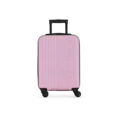 Bugatti The Classic Hardside Carry-on Luggage With Double Wheels In Pink
