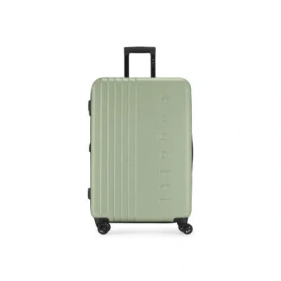 Bugatti The Classic Hardside Check-in Large Luggage With Expansion In Sage Green