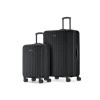 Bugatti Tokyo 2 Piece Hardside Set With Expansion In Black