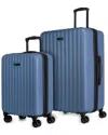 Bugatti Tokyo Expandable 2pc Luggage Set In Blue