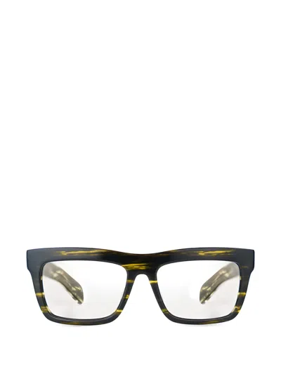 Bugatti Tortoiseshell-effect Rectangle-frame Glasses In Brown