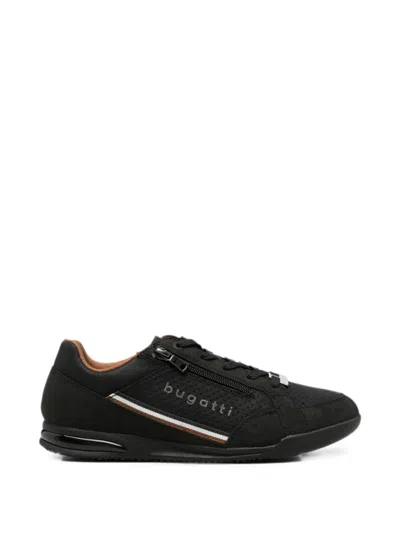 Bugatti Trevor Side-zip Sneakers In Black
