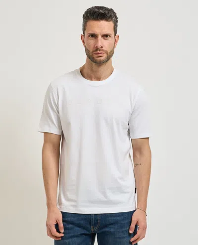 Bugatti T-shirts And Polos In Bianco Neutri