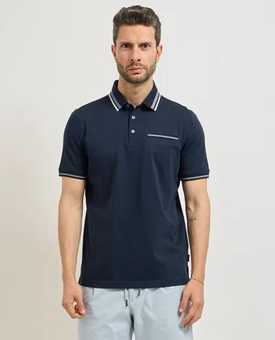 Bugatti T-shirts And Polos In Blu Blu E Verdi