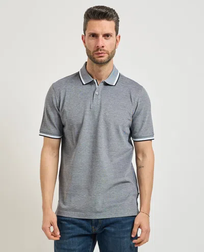 Bugatti T-shirts And Polos In Grigio Metallici E Grigi